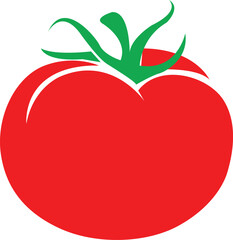 tomato icon and vector design.