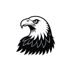 Flying Eagle Detailed Vector Silhouette Design | Eagle Vector 