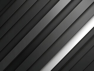 Obraz premium Diagonal Gray & White Stripes