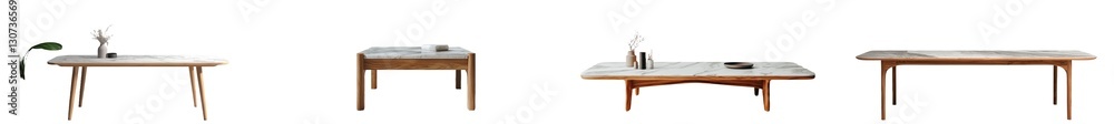 Poster for product display montages or key visual design layouts, a whitestone marble table top is isolated