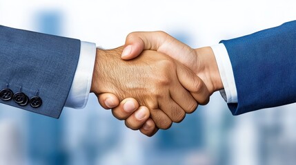 Handshake Of Two Cultures Shapes Business Success
