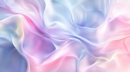 Obraz premium A soft, dreamy abstract fluid gradient with pastel color transitions