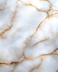 White and Gold Marble Texture Background