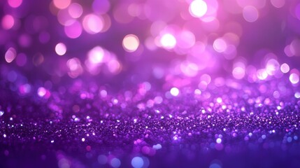 Abstract purple bokeh background