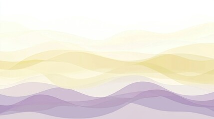 Abstract image features layered waves of colors and tints