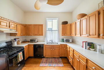 modern kitchen interior