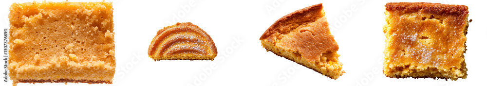 Poster crispy hash browns image isolated on white, can be downloaded as crispy hash browns white png file