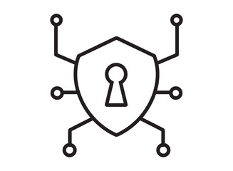 Set of an Web Development Secure Icon