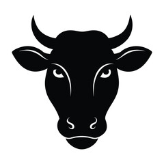 cow isolated on white background