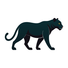 vector illustration of a leopard