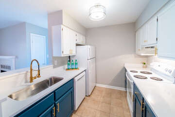 interior of modern condominium