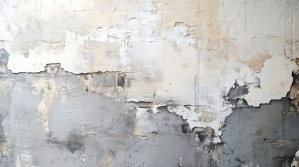 Fototapeta premium Texture of an old wall with paint peeling and distressed surfaces