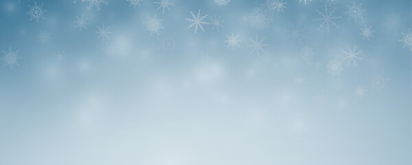 Winter background with falling snowflakes isolated on transparent background, vector png. Snowfall, blizzard, snow storm, snow hurricane. Snowflakes.