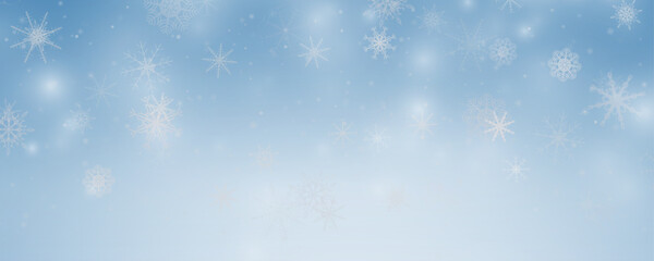  Winter background with falling snowflakes isolated on transparent background, vector png. Snowfall, blizzard, snow storm, snow hurricane. Snowflakes.