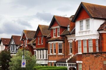 Steatham district in South London UK