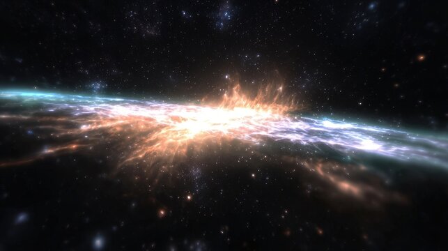 Cosmic Nebula Explosion