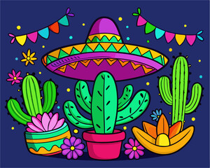 Cinco de Mayo Fiesta Cactus Celebration