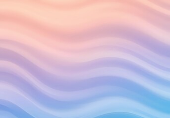 Obraz premium Pastel Wave Abstract Background: Serene Colorscape