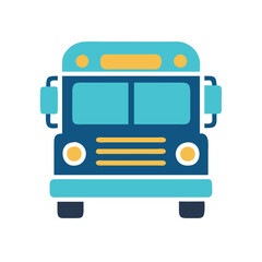 school bus Icon Vector Illustration