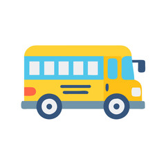 school bus Icon Vector Illustration
