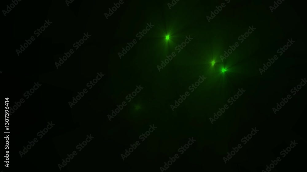 Aufkleber dynamic light rays loop center flickering glow colorful star optical flare light animation. optical 