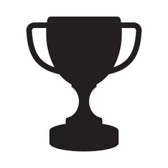 Trophy cup icon, winner cup, victory cup icon. Reward symbol sign for web and mobile.