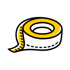 Tape Icon Vector Illustration