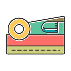 Tape Icon Vector Illustration