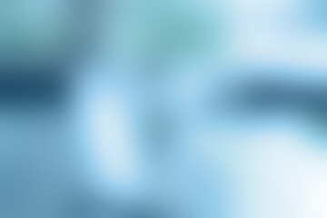Fototapeta premium Blue blurred background.