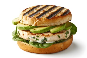 sandwich with bacon and cheese