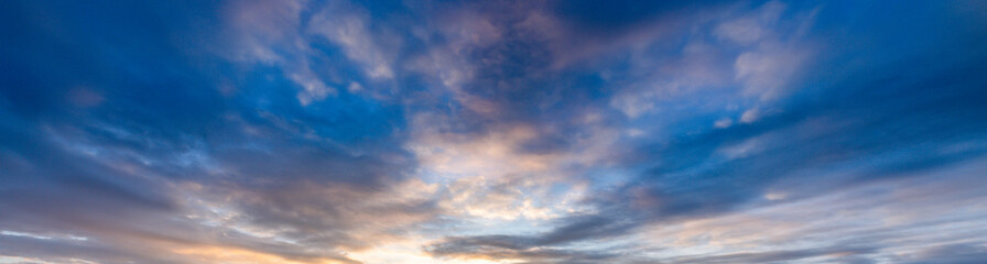 The sky is blue with a few clouds