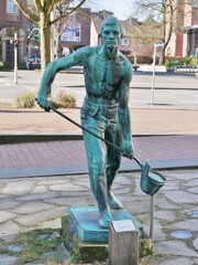 Gießer Skulptur in Hamburg-Harburg
