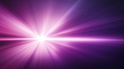 Abstract light burst, vibrant purple and pink, graphic design