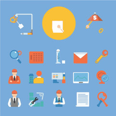 Power tools and industrial equipment isolated icons set. Set of electric tools, woodworking instruments, welding equipment, air compressor machines vector icons.