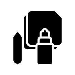 craft fair glyph icon