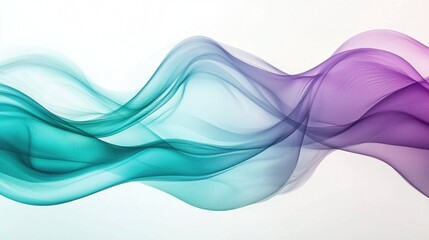 Flowing colored waves create a dynamic and abstract background design