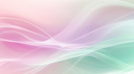 Obraz premium Abstract background with flowing lines and soft gradient colors