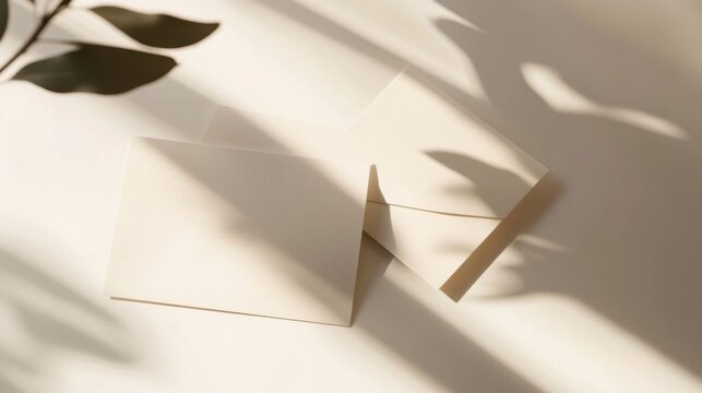 Mockup of a thank-you card.