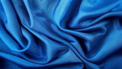 Obraz premium blue fabric cloth background texture