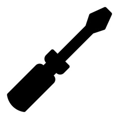 screwdriver solid icon