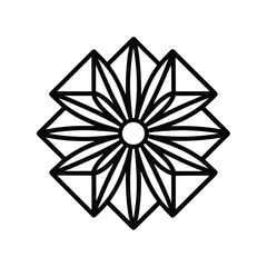vector illustration of a flower