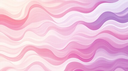 Abstract wavy lines gradient background composed of pink purple shades