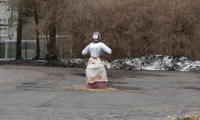 Effigy for burning at the stake.