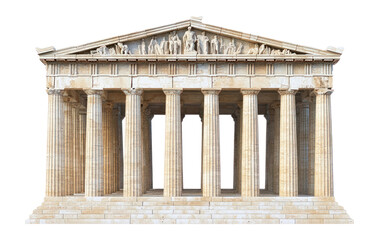 Obraz premium PNG The Parthenon architecture parthenon columns.