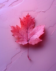 Colorful Various Leaves on a Pastel Background, Nature and Botanical Concept  
