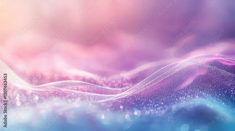 Aufkleber abstract image with colorful swirling lines and blurred backgrounds