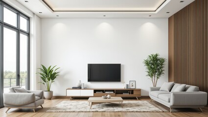 Modern Living Room Interior Design (38)