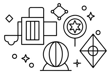 Abstract Miscellaneous Icon Collection for Web and App Design

