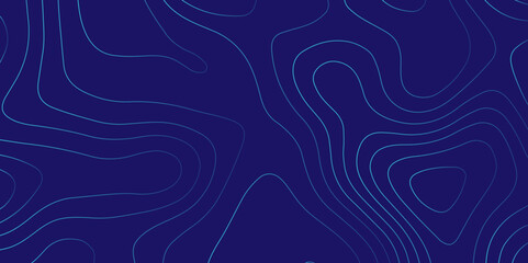 Abstract outline topographic contour map background. World Map Vintage Old-Style. Topographic map in dark blue color in gold land lines. Transparent PNG available. multicolor wave curve lines banner.