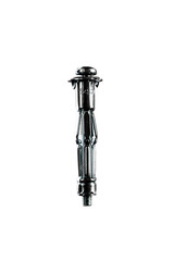 Metal anchor dowel close-up on a white background. Construction and installation tool for reliable fastening in drywall, concrete and other surfaces. High detail, isolated object.